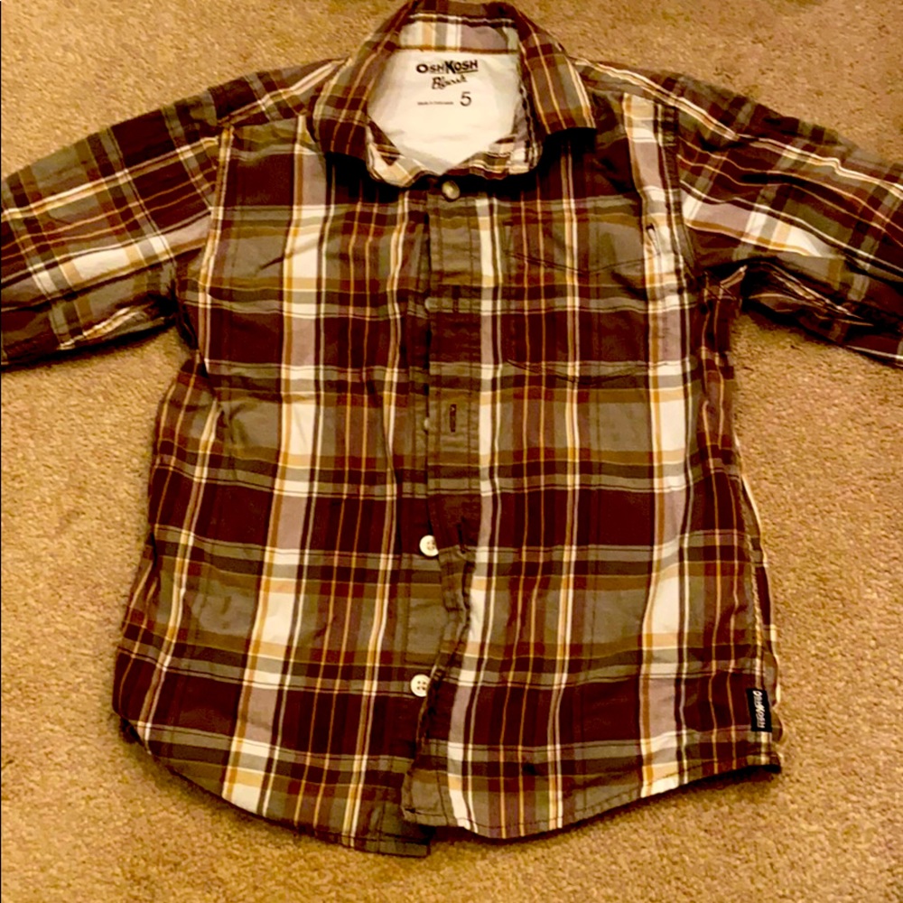 Osh Kosh button down shirt size 5